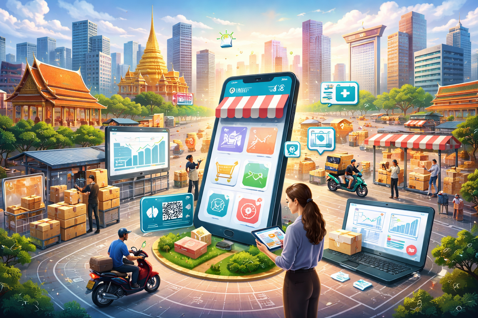 โอกาสสำหรับสตาร์ทอัพเทคโนโลยีในตลาดค้าปลีกไทยที่กำลังเปลี่ยนผ่านสู่ดิจิทัล